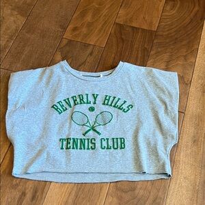 Gray Beverly Hills Tennis Club Kids Shirt